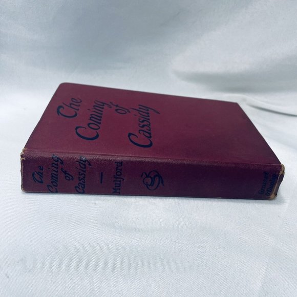 The Coming of Cassidy by Clarence E. Mulford Grosset Antique War Time Book - Picture 2 of 14